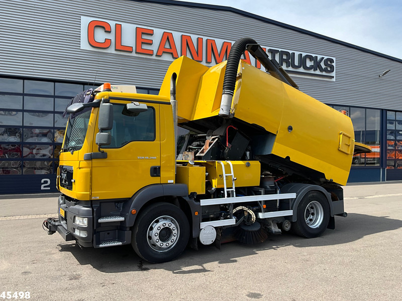 MAN TGM 18.290 4x2 Johnston Beam VT 800 Left and right sweeper - Varredora urbana: foto 2 MAN TGM 18.290 4x2 Johnston Beam VT 800 Left and right sweeper - Varredora urbana: foto 2