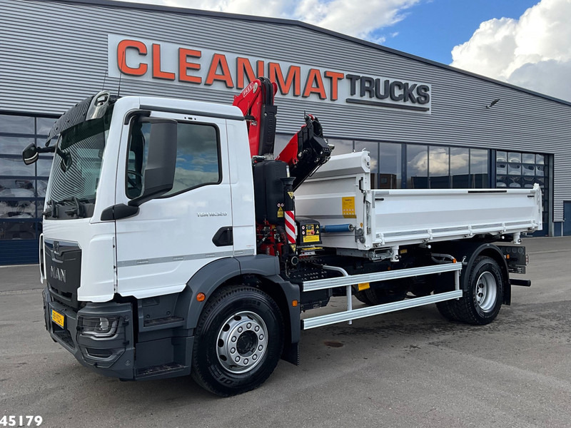 MAN TGM 18.320 Euro 6 Fassi 13 Tonmeter laadkraan NEW AND UNUSED! - Caminhão basculante, Caminhão grua: foto 3 MAN TGM 18.320 Euro 6 Fassi 13 Tonmeter laadkraan NEW AND UNUSED! - Caminhão basculante, Caminhão grua: foto 3
