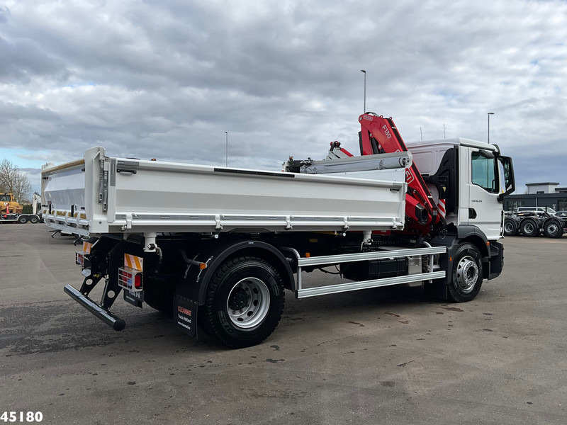 Caminhão basculante nuevo MAN TGM 18.320 Euro 6 Fassi 13 Tonmeter laadkraan NEW AND UNUSED!: foto 7