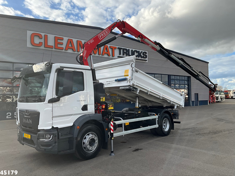 MAN TGM 18.320 Euro 6 Fassi 13 Tonmeter laadkraan NEW AND UNUSED! - Caminhão basculante, Caminhão grua: foto 1 MAN TGM 18.320 Euro 6 Fassi 13 Tonmeter laadkraan NEW AND UNUSED! - Caminhão basculante, Caminhão grua: foto 1