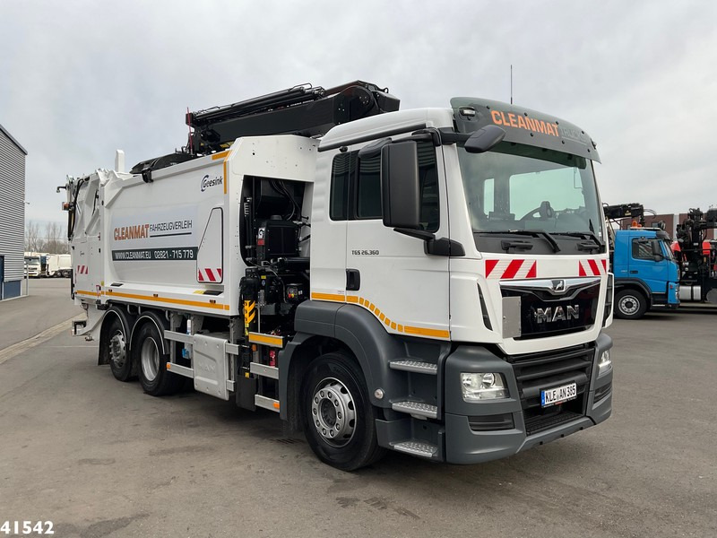 MAN TGS 26.360 Hiab 23 ton/meter laadkraan - Caminhão de lixo: foto 2 MAN TGS 26.360 Hiab 23 ton/meter laadkraan - Caminhão de lixo: foto 2