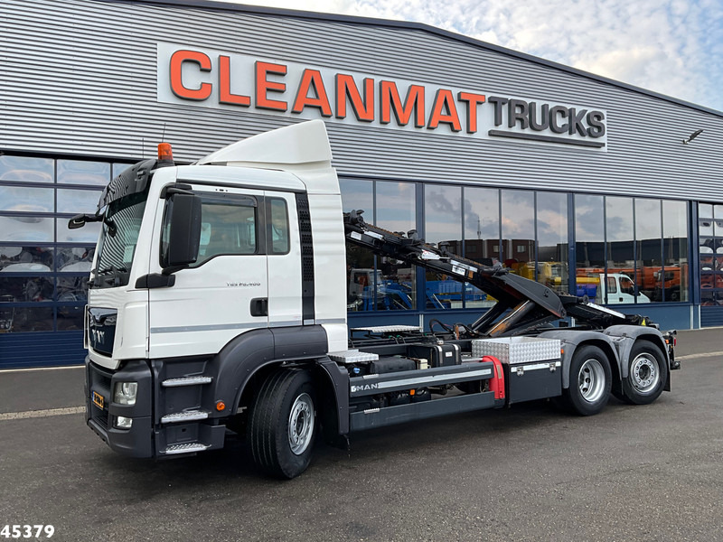 MAN TGS 26.400 Euro 6 24 Ton kettingsysteem - Caminhão com sistema de cabo: foto 1 MAN TGS 26.400 Euro 6 24 Ton kettingsysteem - Caminhão com sistema de cabo: foto 1