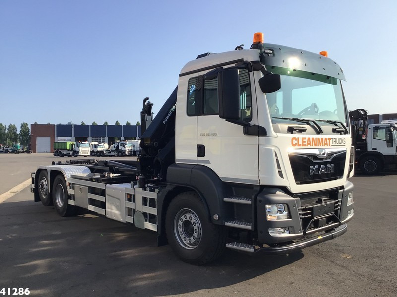 MAN TGS 26.430 HMF 23 ton/meter laadkraan - Caminhão polibenne, Caminhão grua: foto 4 MAN TGS 26.430 HMF 23 ton/meter laadkraan - Caminhão polibenne, Caminhão grua: foto 4