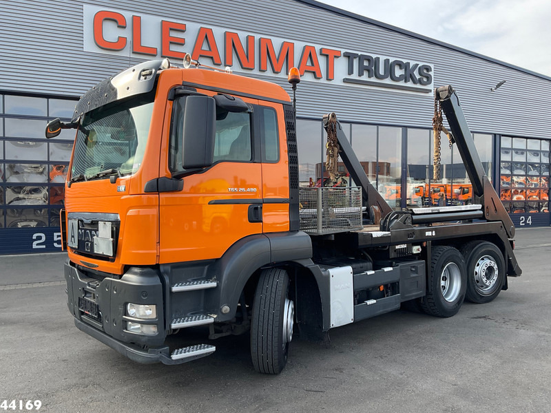 MAN TGS 26.480 VDL 18 Ton portaalarmsysteem - Caminhão multibenne: foto 1 MAN TGS 26.480 VDL 18 Ton portaalarmsysteem - Caminhão multibenne: foto 1