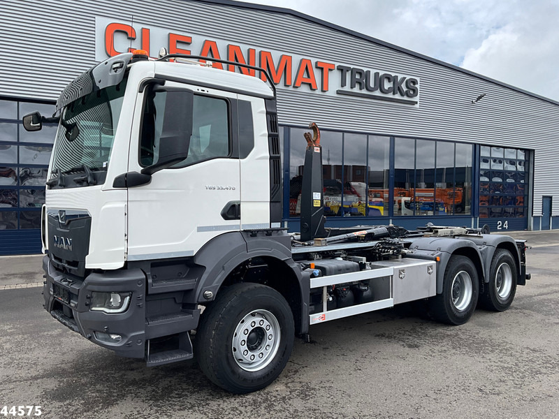 MAN TGS 33.470 6x4 Euro 6 Full Steel AJK 20 Ton haakarmsysteem - Caminhão polibenne: foto 2 MAN TGS 33.470 6x4 Euro 6 Full Steel AJK 20 Ton haakarmsysteem - Caminhão polibenne: foto 2