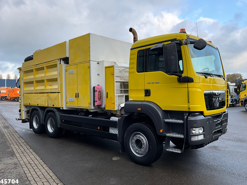 MAN TGS 33.480 6x4 MTS Saugbagger 8 m³ - Caminhão limpa fossa: foto 3 MAN TGS 33.480 6x4 MTS Saugbagger 8 m³ - Caminhão limpa fossa: foto 3