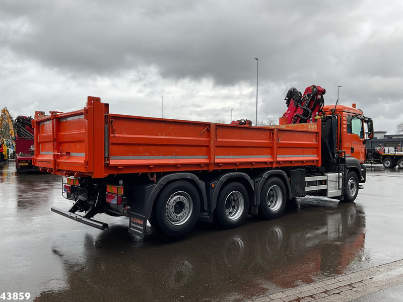 Caminhão basculante, Caminhão grua MAN TGS 35.400 8x4 Euro 6 Palfinger 17 Tonmeter Z-kraan: foto 7