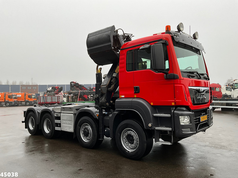 MAN TGS 35.400 8x6 Euro 6 HMF 16 Tonmeter Z-kraan - Caminhão polibenne, Caminhão grua: foto 3 MAN TGS 35.400 8x6 Euro 6 HMF 16 Tonmeter Z-kraan - Caminhão polibenne, Caminhão grua: foto 3