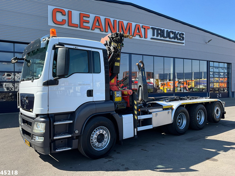 MAN TGS 35.440 8x4 Euro 5 Palfinger 30 Tonmeter laadkraan - Caminhão polibenne, Caminhão grua: foto 2 MAN TGS 35.440 8x4 Euro 5 Palfinger 30 Tonmeter laadkraan - Caminhão polibenne, Caminhão grua: foto 2