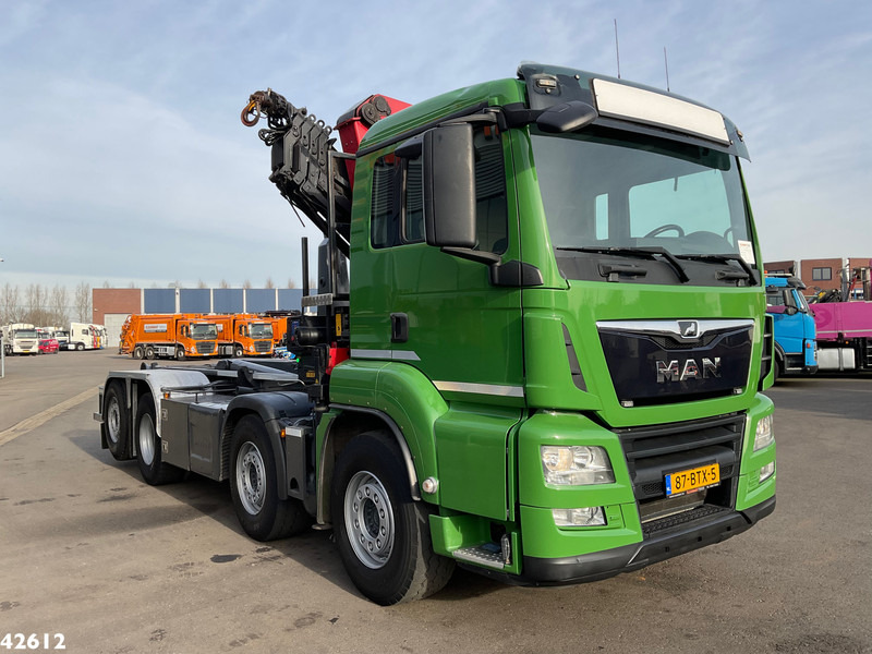 MAN TGS 35.460 8x2 Euro 6 HMF 26 Tonmeter laadkraan - Caminhão polibenne, Caminhão grua: foto 3 MAN TGS 35.460 8x2 Euro 6 HMF 26 Tonmeter laadkraan - Caminhão polibenne, Caminhão grua: foto 3