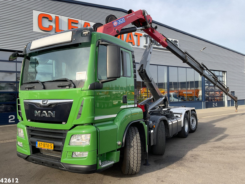 MAN TGS 35.460 8x2 Euro 6 HMF 26 Tonmeter laadkraan - Caminhão polibenne, Caminhão grua: foto 1 MAN TGS 35.460 8x2 Euro 6 HMF 26 Tonmeter laadkraan - Caminhão polibenne, Caminhão grua: foto 1