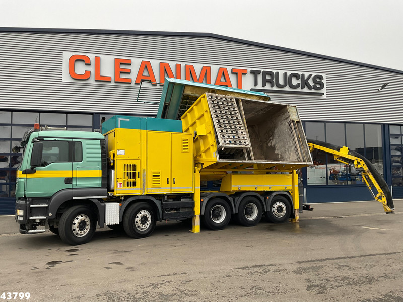 MAN TGS 35.480 10x4 RSP Tridem Saugbagger 10m³ - Caminhão limpa fossa: foto 1 MAN TGS 35.480 10x4 RSP Tridem Saugbagger 10m³ - Caminhão limpa fossa: foto 1
