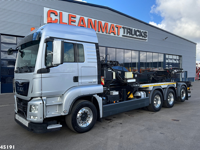 MAN TGS 35.480 Euro 6 8x4 Deuringer Garagetransporter - Caminhão transportador de contêineres/ Caixa móvel: foto 5 MAN TGS 35.480 Euro 6 8x4 Deuringer Garagetransporter - Caminhão transportador de contêineres/ Caixa móvel: foto 5