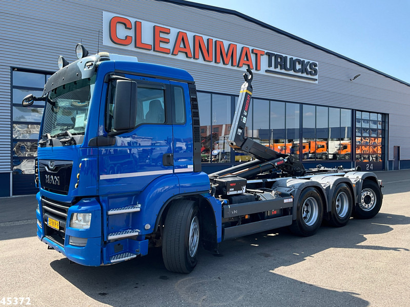 MAN TGS 36.460 8x4 Euro 6 Hiab 30 Ton haakarmsysteem - Caminhão polibenne: foto 1 MAN TGS 36.460 8x4 Euro 6 Hiab 30 Ton haakarmsysteem - Caminhão polibenne: foto 1