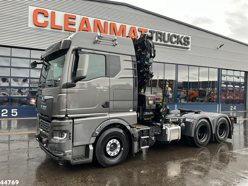 MAN TGX 26.580 6x4 Euro 6 Retarder Hiab 30 Tonmeter laadkraan + Fly-jib New and Unused! - Caminhão grua: foto 2 MAN TGX 26.580 6x4 Euro 6 Retarder Hiab 30 Tonmeter laadkraan + Fly-jib New and Unused! - Caminhão grua: foto 2