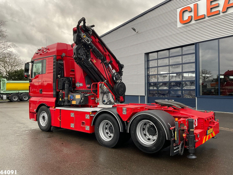 MAN TGX 28.510 HMF 50 Tonmeter laadkraan + Fly-Jib - Caminhão grua: foto 3 MAN TGX 28.510 HMF 50 Tonmeter laadkraan + Fly-Jib - Caminhão grua: foto 3