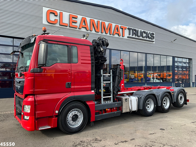 MAN TGX 35.480 8x4 Euro 6 Hiab 28 Tonmeter laadkraan - Caminhão polibenne, Caminhão grua: foto 2 MAN TGX 35.480 8x4 Euro 6 Hiab 28 Tonmeter laadkraan - Caminhão polibenne, Caminhão grua: foto 2