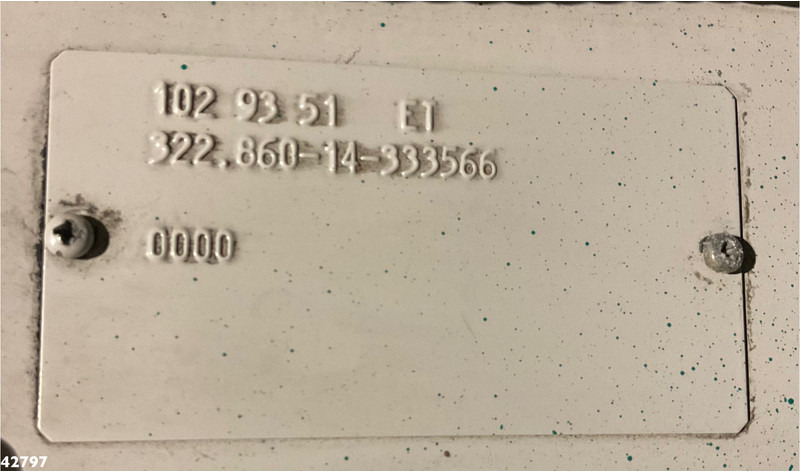 Caminhão limpa fossa Mercedes-Benz 1413 Saugaufbau Oldtimer Just 93.814 km!: foto 15 Caminhão limpa fossa Mercedes-Benz 1413 Saugaufbau Oldtimer Just 93.814 km!: foto 15