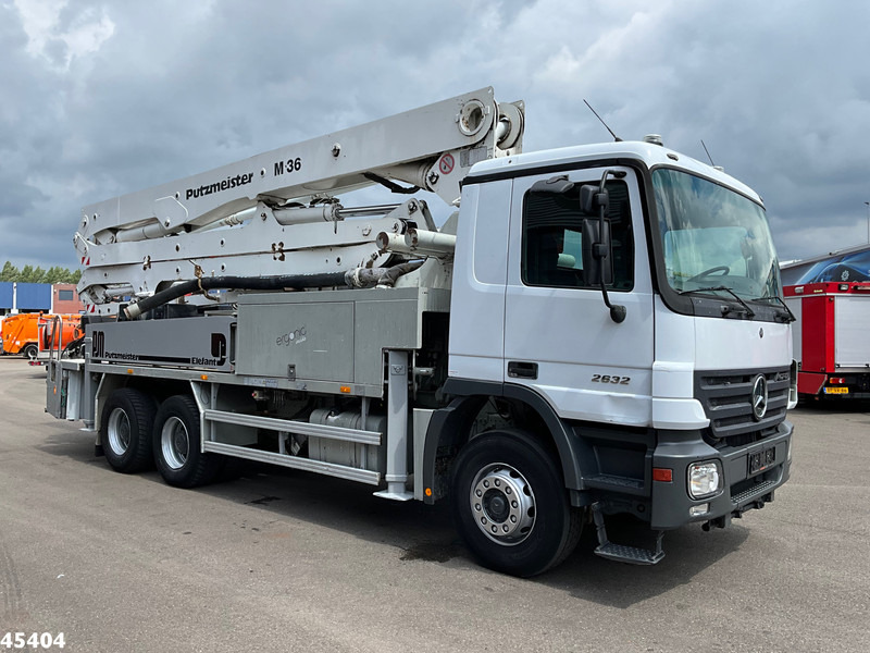 Mercedes-Benz Actros 2632 6x4 Putzmeister 36 Meter concrete pump - Autobomba de betão: foto 5 Mercedes-Benz Actros 2632 6x4 Putzmeister 36 Meter concrete pump - Autobomba de betão: foto 5