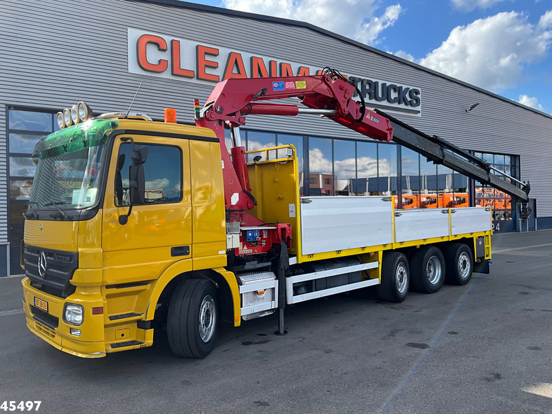 Mercedes-Benz Actros 3541 8x2 HMF 25 Tonmeter laadkraan - Caminhão grua: foto 1 Mercedes-Benz Actros 3541 8x2 HMF 25 Tonmeter laadkraan - Caminhão grua: foto 1