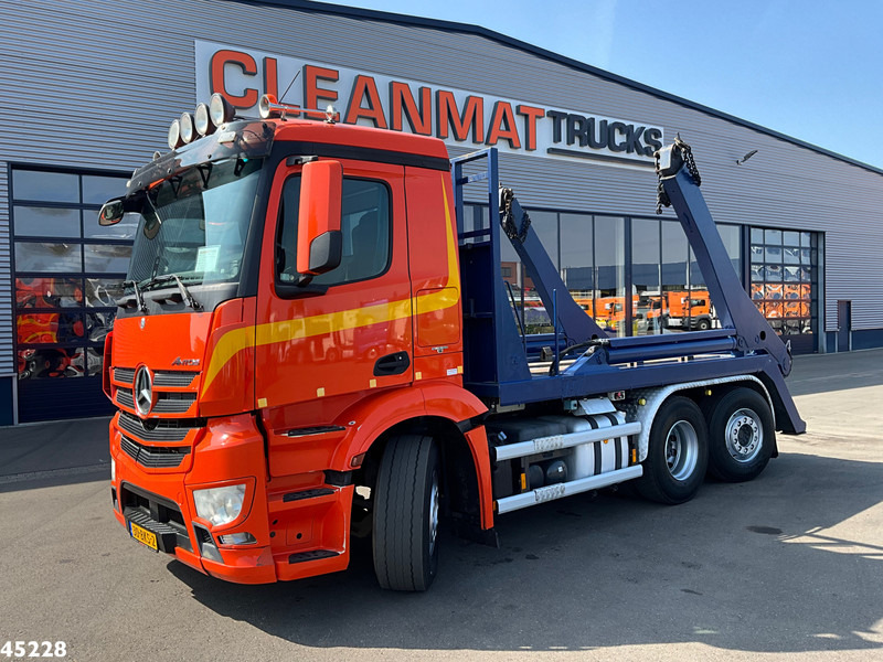 Mercedes-Benz Antos 2542 6x2 Euro 6 Hyva 18 portaalarmsysteem - Caminhão multibenne: foto 1 Mercedes-Benz Antos 2542 6x2 Euro 6 Hyva 18 portaalarmsysteem - Caminhão multibenne: foto 1