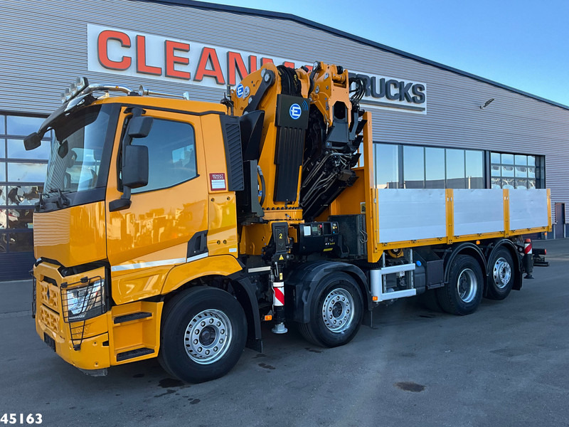 Renault C 380 8x2 Euro 6 Effer 95 Tonmeter laadkraan + Fly-Jib Just 39.453 km! - Caminhão grua: foto 3 Renault C 380 8x2 Euro 6 Effer 95 Tonmeter laadkraan + Fly-Jib Just 39.453 km! - Caminhão grua: foto 3