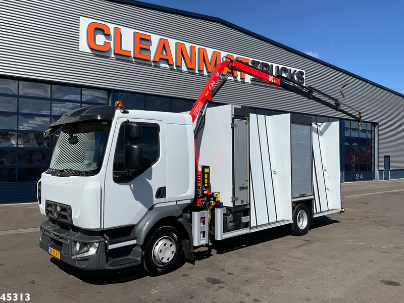 Renault D 220 Euro 6 Fassi 2,3 Tonmeter laadkraan Just 153.536 km! - Caminhão grua: foto 1 Renault D 220 Euro 6 Fassi 2,3 Tonmeter laadkraan Just 153.536 km! - Caminhão grua: foto 1
