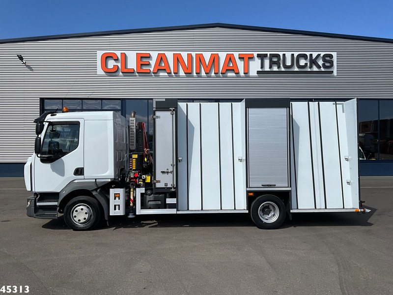 Renault D 220 Euro 6 Fassi 2,3 Tonmeter laadkraan Just 153.536 km! - Caminhão grua: foto 3 Renault D 220 Euro 6 Fassi 2,3 Tonmeter laadkraan Just 153.536 km! - Caminhão grua: foto 3