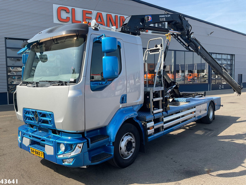 Renault D 240 Euro 6 HMF 10 Tonmeter laadkraan Just 66.850 km! - Caminhão polibenne, Caminhão grua: foto 1 Renault D 240 Euro 6 HMF 10 Tonmeter laadkraan Just 66.850 km! - Caminhão polibenne, Caminhão grua: foto 1