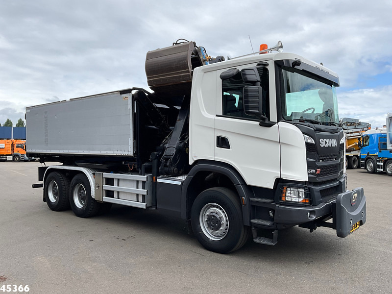 Scania G 410 6x6 Euro 6 Palfinger 17 Tonmeter Z-kraan - Caminhão basculante, Caminhão grua: foto 5 Scania G 410 6x6 Euro 6 Palfinger 17 Tonmeter Z-kraan - Caminhão basculante, Caminhão grua: foto 5