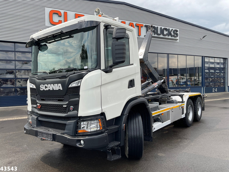 Scania G 450 6x4 AJK 20 Ton haakarmsysteem - Caminhão polibenne: foto 1 Scania G 450 6x4 AJK 20 Ton haakarmsysteem - Caminhão polibenne: foto 1
