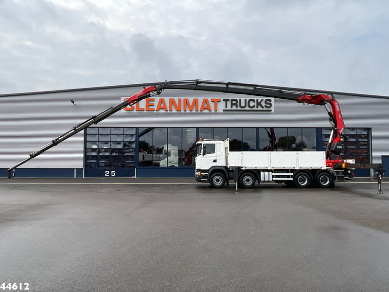 Scania G 450 8x4 Euro 6 Fassi 66 Tonmeter laadkraan + Fly-jib Just 176.555 Km! - Caminhão grua: foto 1 Scania G 450 8x4 Euro 6 Fassi 66 Tonmeter laadkraan + Fly-jib Just 176.555 Km! - Caminhão grua: foto 1