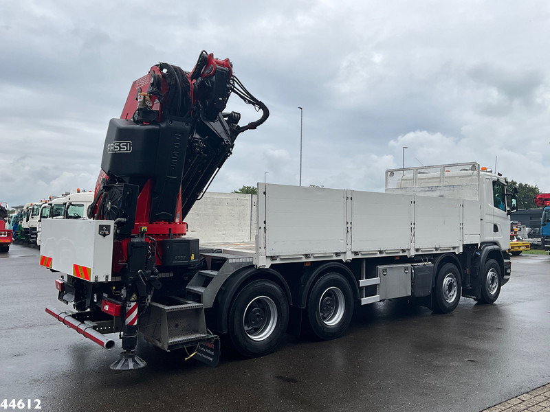 Scania G 450 8x4 Euro 6 Fassi 66 Tonmeter laadkraan + Fly-jib Just 176.555 Km! - Caminhão grua: foto 5 Scania G 450 8x4 Euro 6 Fassi 66 Tonmeter laadkraan + Fly-jib Just 176.555 Km! - Caminhão grua: foto 5