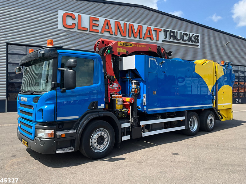 Scania P 280 Geesink / VSA Palfinger 23 Tonmeter laadkraan - Caminhão de lixo: foto 2 Scania P 280 Geesink / VSA Palfinger 23 Tonmeter laadkraan - Caminhão de lixo: foto 2