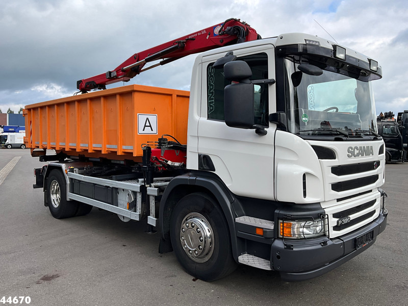 Scania P 320 HMF 12 Tonmeter Z-kraan + Kipper 11m³ - Caminhão basculante, Caminhão grua: foto 4 Scania P 320 HMF 12 Tonmeter Z-kraan + Kipper 11m³ - Caminhão basculante, Caminhão grua: foto 4
