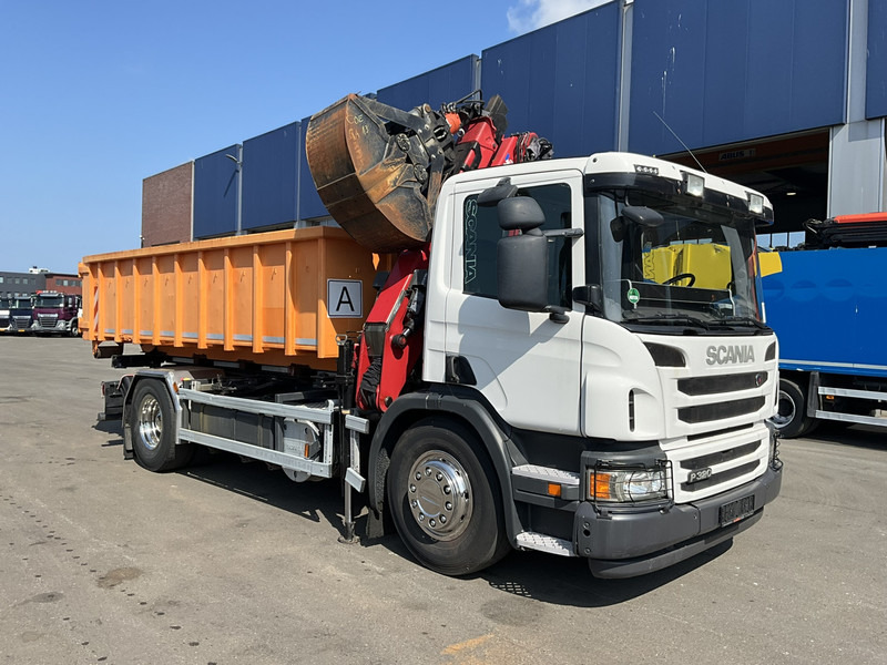 Scania P 320 HMF 12 Tonmeter Z-kraan + Kipper 11m³ - Caminhão basculante, Caminhão grua: foto 5 Scania P 320 HMF 12 Tonmeter Z-kraan + Kipper 11m³ - Caminhão basculante, Caminhão grua: foto 5