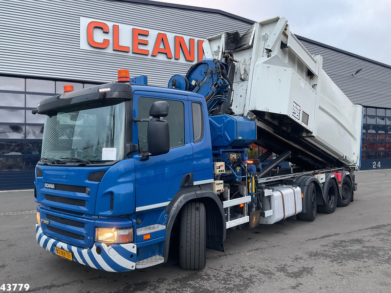 Scania P 360 8x2 Hiab 21 Tonmeter laadkraan - Caminhão polibenne, Caminhão grua: foto 2 Scania P 360 8x2 Hiab 21 Tonmeter laadkraan - Caminhão polibenne, Caminhão grua: foto 2