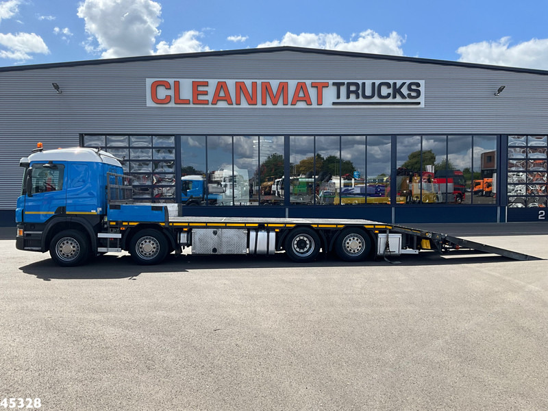 Scania P 410 8x2 Euro 6 Retarder Autotransporter met hydraulische oprijrampen - Caminhão transporte de veículos: foto 3 Scania P 410 8x2 Euro 6 Retarder Autotransporter met hydraulische oprijrampen - Caminhão transporte de veículos: foto 3