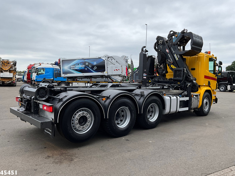 Scania P 410 8x4 Euro 6 Palfinger 14 Tonmeter Z-kraan - Caminhão polibenne, Caminhão grua: foto 4 Scania P 410 8x4 Euro 6 Palfinger 14 Tonmeter Z-kraan - Caminhão polibenne, Caminhão grua: foto 4