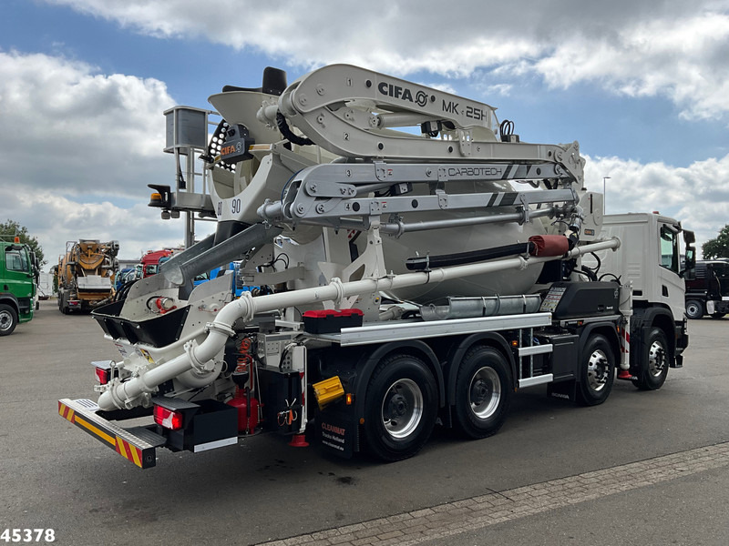 Scania P 450 XT 8x4 Euro 6 Retarder CIFA 7m³ Mixer + Pumi Pump 25 m³ NEW AND UNUSED! - Autobomba de betão: foto 4 Scania P 450 XT 8x4 Euro 6 Retarder CIFA 7m³ Mixer + Pumi Pump 25 m³ NEW AND UNUSED! - Autobomba de betão: foto 4