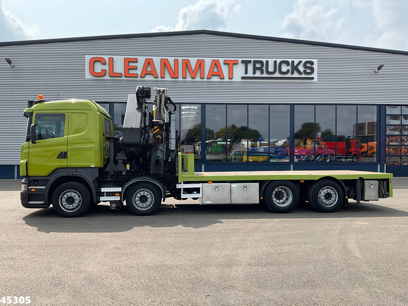 Scania R 420 8x2 manual Palfinger 85 Tonmeter laadkraan + Fly-Jib - Caminhão grua: foto 3 Scania R 420 8x2 manual Palfinger 85 Tonmeter laadkraan + Fly-Jib - Caminhão grua: foto 3