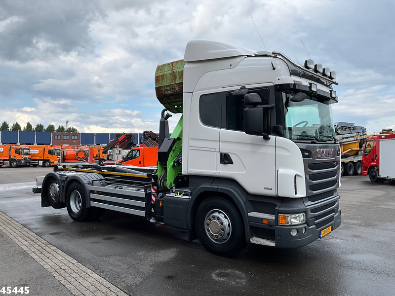 Scania R 440 Euro 6 Retarder Fassi 16 Tonmeter Z-kraan (bouwjaar 2018) - Caminhão polibenne, Caminhão grua: foto 5 Scania R 440 Euro 6 Retarder Fassi 16 Tonmeter Z-kraan (bouwjaar 2018) - Caminhão polibenne, Caminhão grua: foto 5