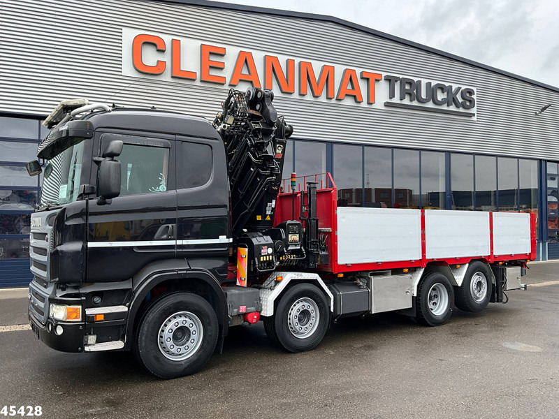 Scania R 480 8x2 Retarder Hiab 47 Tonmeter laadkraan + Fly-Jib! Just 242.931 km! - Caminhão grua: foto 2 Scania R 480 8x2 Retarder Hiab 47 Tonmeter laadkraan + Fly-Jib! Just 242.931 km! - Caminhão grua: foto 2