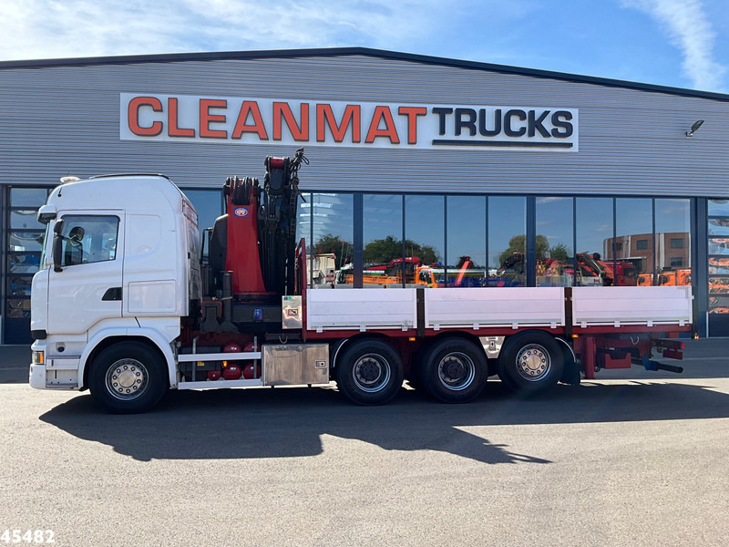 Scania R 490 8x4 Euro 6 Retarder HMF 60 Tonmeter laadkraan + Fly-Jib - Caminhão grua: foto 3 Scania R 490 8x4 Euro 6 Retarder HMF 60 Tonmeter laadkraan + Fly-Jib - Caminhão grua: foto 3