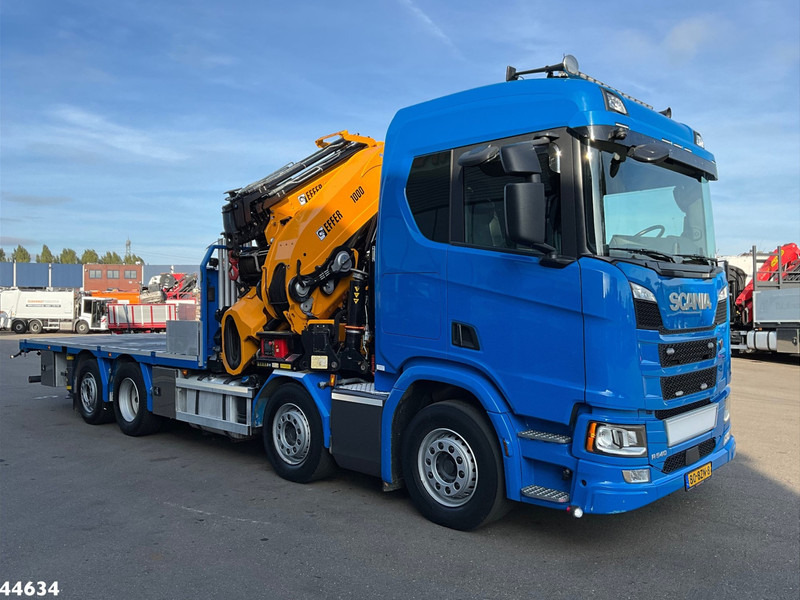 Scania R 540 Euro 6 Effer 100 Tonmeter laadkraan + Fly-Jib Just 39.720 km! - Caminhão grua: foto 3 Scania R 540 Euro 6 Effer 100 Tonmeter laadkraan + Fly-Jib Just 39.720 km! - Caminhão grua: foto 3