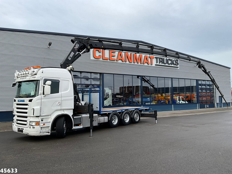 Scania R 560 V8 8x4 Retarder Hiab 47 Tonmeter laadkraan + Fly-Jib! - Caminhão grua: foto 1 Scania R 560 V8 8x4 Retarder Hiab 47 Tonmeter laadkraan + Fly-Jib! - Caminhão grua: foto 1