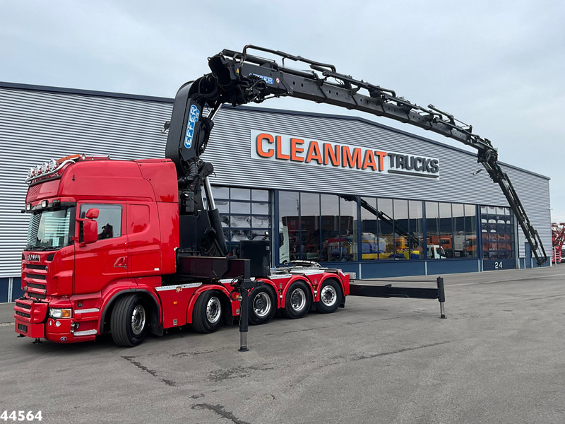 Scania R 620 10x4 V8 Retarder Effer 175 Tonmeter laadkraan + Fly-Jib Just 170.527 km! - Caminhão grua: foto 5 Scania R 620 10x4 V8 Retarder Effer 175 Tonmeter laadkraan + Fly-Jib Just 170.527 km! - Caminhão grua: foto 5