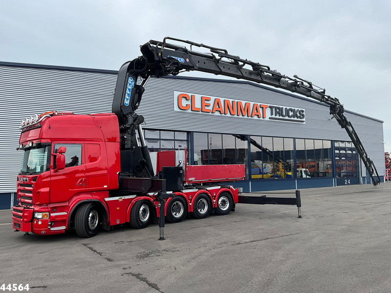 Scania R 620 10x4 V8 Retarder Effer 175 Tonmeter laadkraan + Fly-Jib Just 170.527 km! - Caminhão grua: foto 1 Scania R 620 10x4 V8 Retarder Effer 175 Tonmeter laadkraan + Fly-Jib Just 170.527 km! - Caminhão grua: foto 1