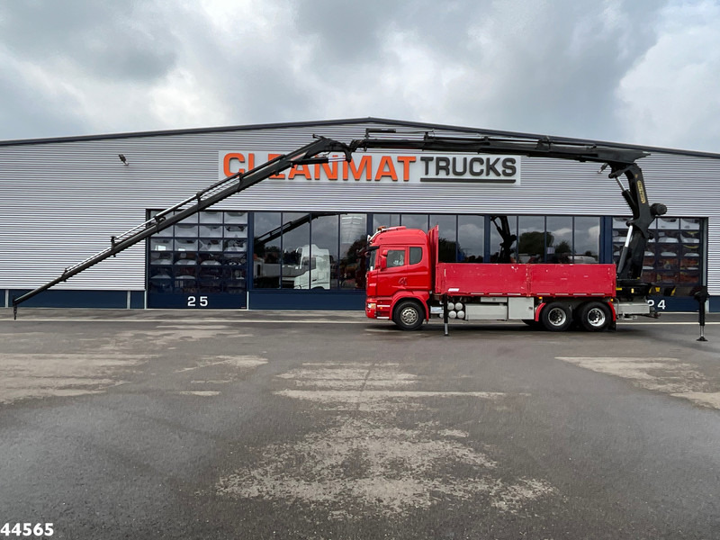 Scania R 620 V8 6x4 Palfinger 44 Tonmeter laadkraan + Fly-Jib - Caminhão grua: foto 1 Scania R 620 V8 6x4 Palfinger 44 Tonmeter laadkraan + Fly-Jib - Caminhão grua: foto 1