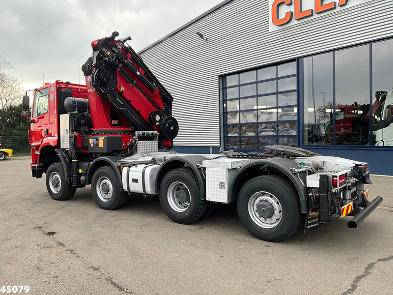 Caminhão grua Tatra T 158 8x6 Euro 6 HMF 85 Tonmeter laadkraan + Fly-Jib Just 147.844 km!: foto 11